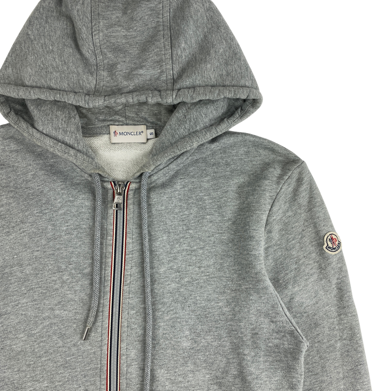『MONCLER』美品！MAGLIA/ジップアップスウェット XLグレーused 中古・古着通販】MONCLER (モンクレール) ジップパーカー グレー